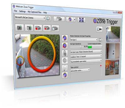 Video capture software, motion detection for security, automation, art, school projects...