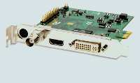 TV capture card, used for connecting a camera to a computer 
