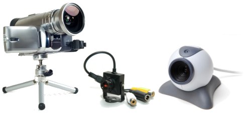 webcam, Kinect, IPcam, Camcorder, screen capture